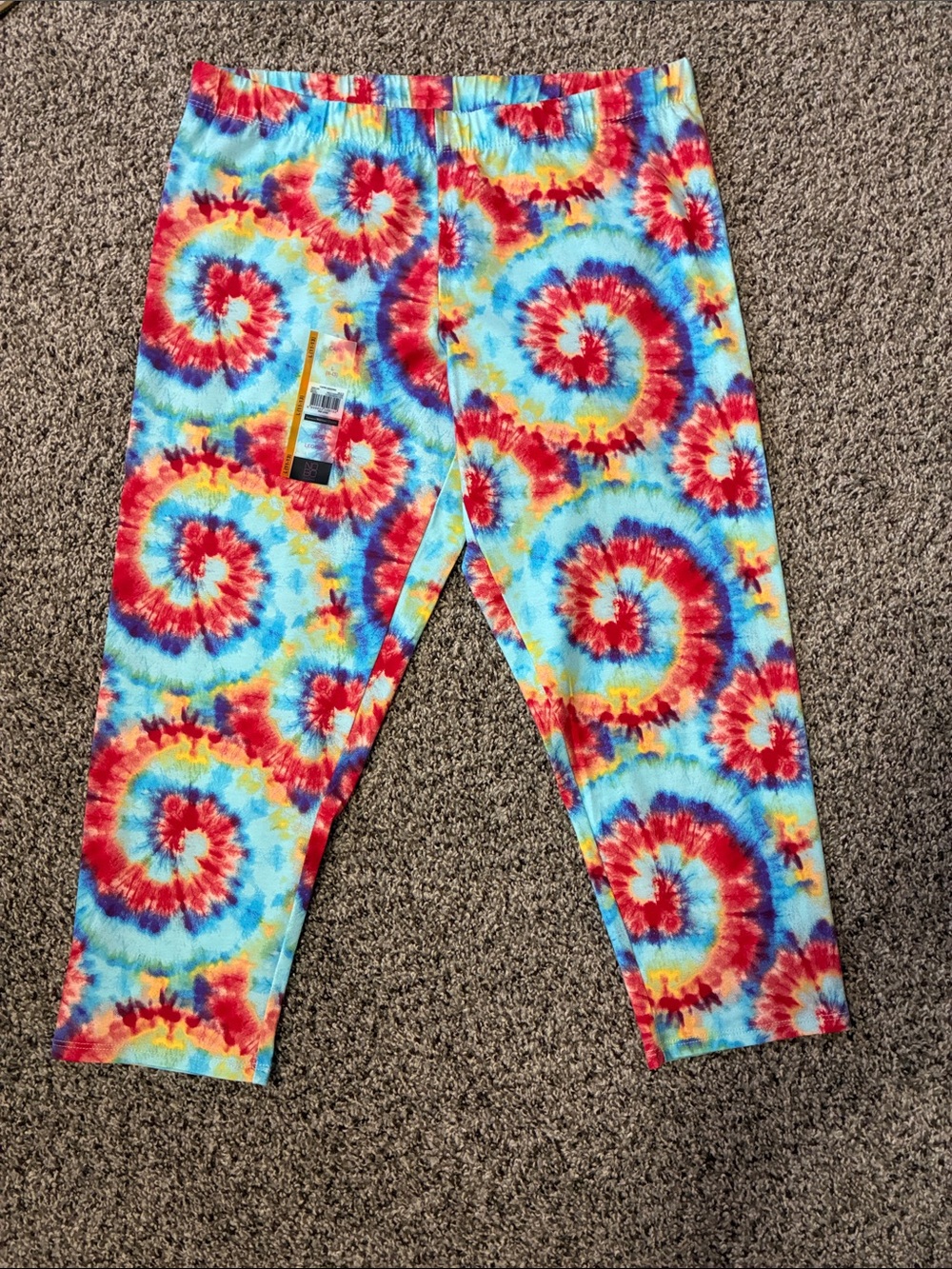 ❤️ 2/$10 - NWT NoBo Colorful Tie-Dye Leggings